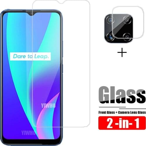 2Pcs Protective Glass For OPPO Realme C15 Safety Glass On Realme X3 SuperZoom C11 Camera Len Film Tempered Screen Protector