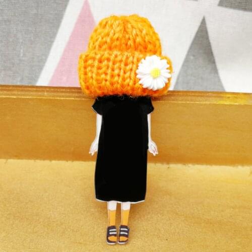 Woman Fashion Jewelry Brooch Cool Cute Brooch Pins Cartoon Badge DIY Icon On Backpack Brooches for Woman Clothing Decoration