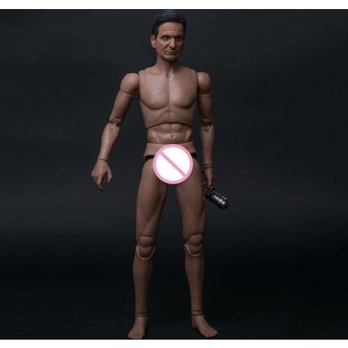 1/6 Scale AT023 Durable Body Old Michael Military Chest Muscular Body 12" Soldiers Action Figure Body Toys