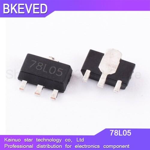 1000PCS 78L05 SOT89 SOT SMD Triode new and original