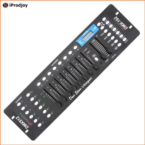 192 DMX Controller Console Operator Disco 512 Moving Head Stage Professional Show Lighting DJ Event Equipment