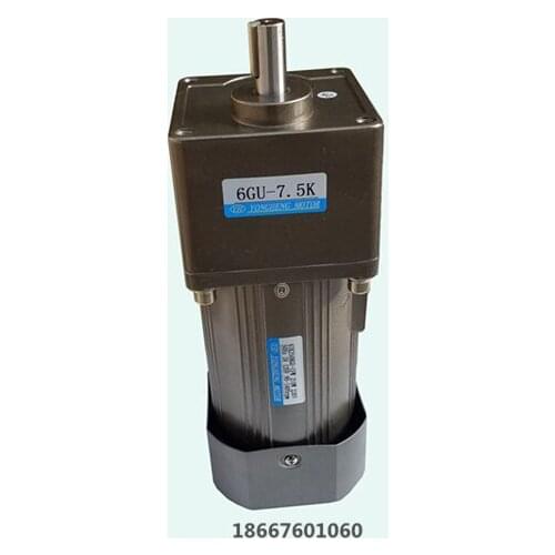 6IK180GU-CF AC220V/380V 180W AC gear reduction asynchronous motor, high torque, reversible, fixed speed