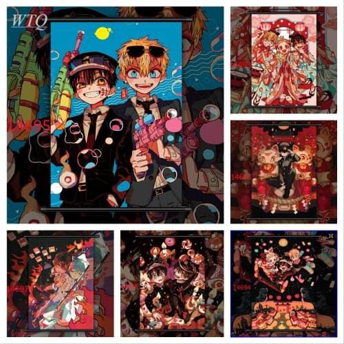 Anime Posters Jibaku Shounen Hanako-kun Canvas Painting Room Decor Wall Decor Posters Wall Poster Wall Art Picture Home Decor