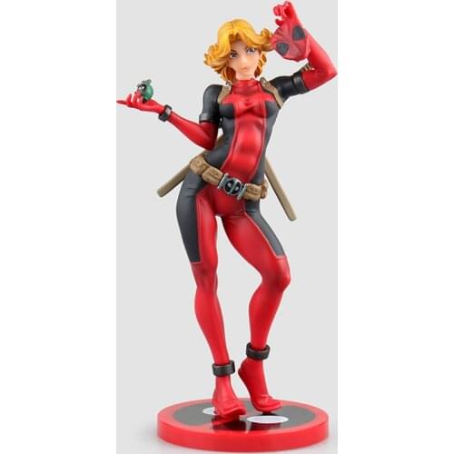 ARTFX X-men Lady Deadpool PVC Action Figure Collectible Model Super Hero Kids Toys Doll 24CM