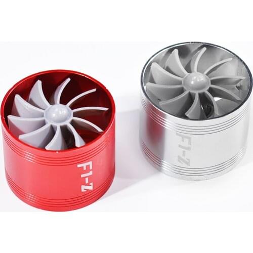 64.5mm x 50mm Car Air Filter Intake Fan Fuel Gas Saver Supercharger Car Universal For Turbine Turbo Charger Turbocharger