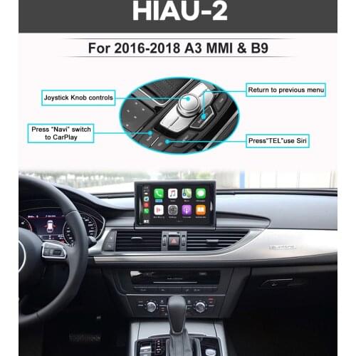 Wireless Apple Carplay Box for Audi A3 MMI 2012-2018YEAR A4 A5 B9 2016-2018 Android Auto Car Play