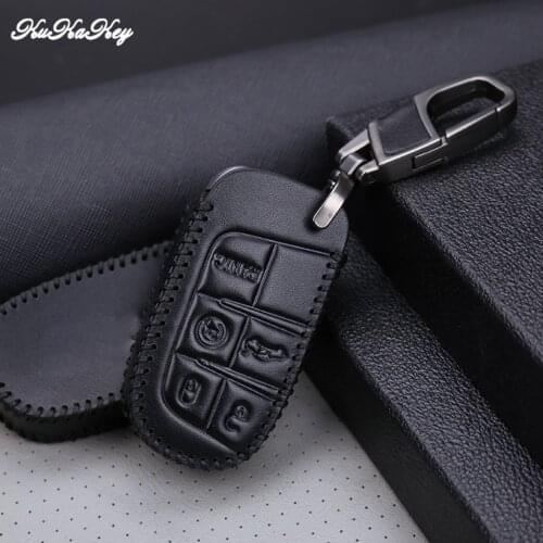 Car Key Case Cover Protective Key Shell Skin For Dodge Journey Charger Chrysler 200 300 Fiat Punto Jeep Renegade Grand Cherokee