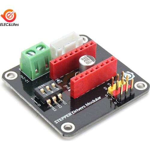DRV8825 A4988 3D Printer 42 DC Stepper Motor Driver Controller Expansion Shield Module for Arduino UNO R3 Ramps1.4 DIY Kit