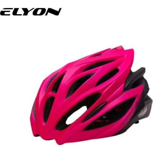 ELYON Women Men Cycling Helmet Ultralight Intergrally-molded Bicycle Safety Hat Mountain Road Bike Helmet Riding Bike Equipment