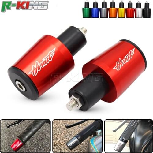 Motorcycle Accessories 7/8'' 22MM Handlebar Grips Handle Bar Cap End Plugs For Honda CB599 / CB600 HORNET 919 900 650