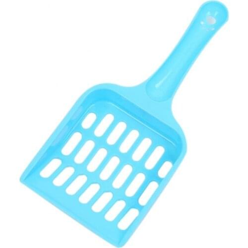 Plastic Cats Litter Scoop Pet Care Sand Waste Scooper Cats Litter Shovel Dog Food Scoop Hollow Style Pet Cleaning Tool