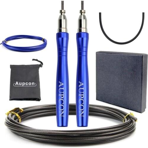 Crossfit Speed Jump Rope Professional Skipping Rope For MMA Boxing Fitness Skip Workout Training With Carrying Bag Spare Cable