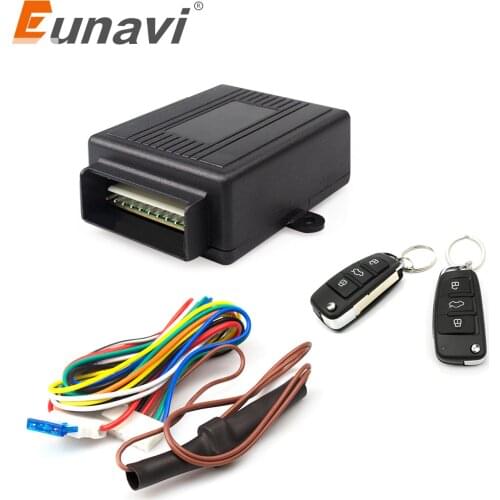 Eunavi 402/321 12V New Universal Car Auto Remote Central Kit Door Lock Locking Vehicle Keyless Entry System hot selling