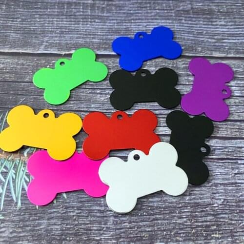 40X27mm Customized Personalized Bone Pet Cat Tag For Dogs Supply Collar Id Name Jewelry Tag Free Shipping