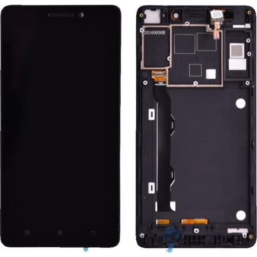 For Lenovo A7000 Plus LCD Display and Touch Digitizer Panel Screen Assembly with frame for A7000 plus K50-t5 K3 note no frame