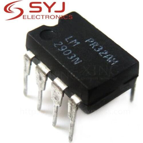10pcs/lot LM2903N LM2903P LM2903 DIP-8 In Stock