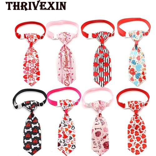 10 Pcs St. Patricks Day Dog Necktie Bow Tie Adjustable Puppy Cat Bowties Cute Grooming Product Easter Pets Products