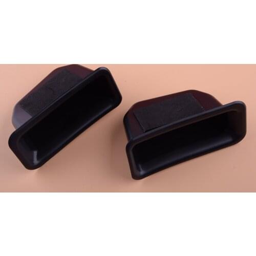 2pcs/Set Car Front Door Handle Armrest Storage Box Container Bin ABS Plastic Fit for Ford Explorer 2019 2018 2017 2016