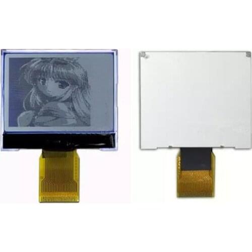 22PIN COG SPI 128128 LCD LCM Screen UC1617S Controller White Backlight I2C/Parallel Interface