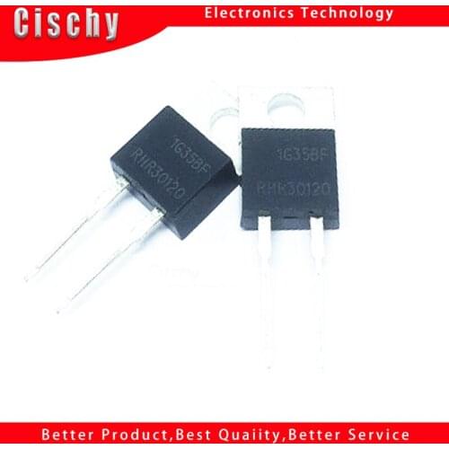 5pcs/lot RHRP30120 RHR30120 30A 1200V TO-220-2 and original In Stock