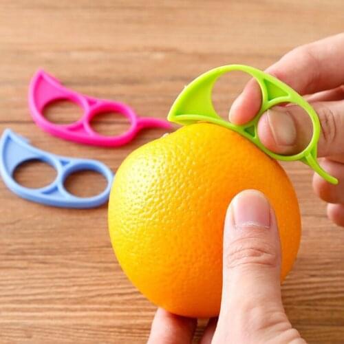 5Pcs Fruit Peeler Pomegranate Lemons Orange Citrus Opener Remover Slicer Cutter Quickly Stripping Kitchen Gadgets Random Color