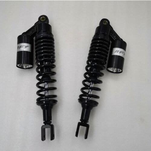 8mm Spring 365mm MOTORCYCLE SHOCK ABSORBERS FOR HONDA CB900F DOHC CB1100F CBX1000 SUZUKI YAMAHA Kawasaki black