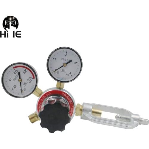 Acetylene Mig Flow Meter Gas Regulator Flowmeter Welding Weld Gauge Regulator Acetylene Pressure Reducer