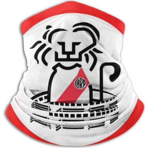 Carp Club Atletico River Plate Argentinian Soccer Tee Shirt Scarf Bandana Headband Outdoor Climbing Warmer Face Mask River