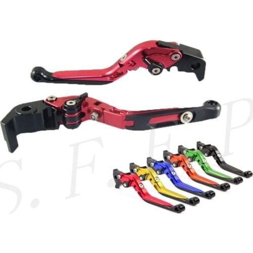 CNC Aluminum Folding Extendable Adjustable Brake Clutch Levers For Ducati STREETFIGHTER /S 2009-2010-2011-2012-2013
