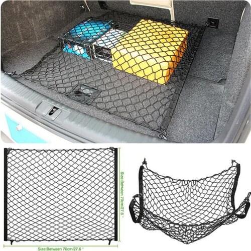 For Mercedes Benz Car Boot Trunk Mesh Net Cargo Organizer Storage Car Accessories