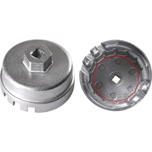 Tool Republic Forged Vanadium Oil Filter Wrench Socket for RAV4 Toyota-Lexus Highlander Scion Type Oil Filter Housings