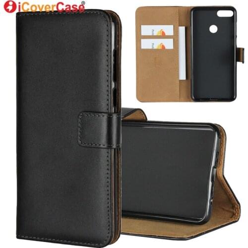 Leather Cases For Huawei P smart Psmart Flip Case Cover Stand Wallet Funda Capinha Mobile Phone Bag Etui For Huawei Enjoy 7S 7 S