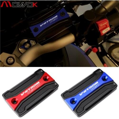 2020 NEW logo For SUZUKI V-STROM 1050/XT VSTROM 1050 1050XT 2020 Motorcycle CNC Aluminum Front Brake Fluid Reservoir Cap Cover