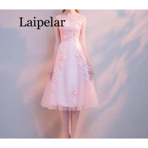 Laipelar Women Summer Dress A-Line O-Neck Print Dresses Casual Short Style Dress 2019 Sexy Sundress