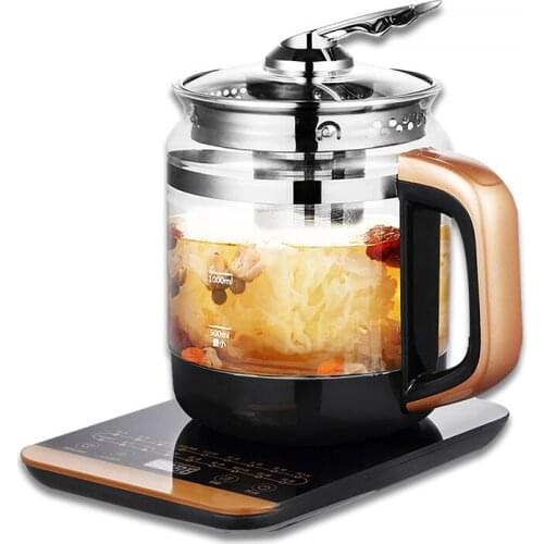 Health Pot Multi-function Household Tea Maker Office Small Glass One Automatic Flower Teapot Thickening MK-GE1703