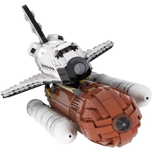 MOC Space Launch Platform Rocket Building Blocks Kit Airplane Base Shuttle Model Bricks Idea Assemble DIY Toys For Children Gift