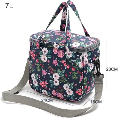 2021 New Colorful New fashion 7L cooler bag thermal diagonal/portable waterproof insulated thermal bag cooler picnic lunch bag