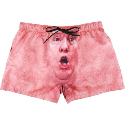 SD363 trend summer beach leisure shorts men swimwear sunga quick dry board surfing shorts briefs swimsuit men swim trunk boxers