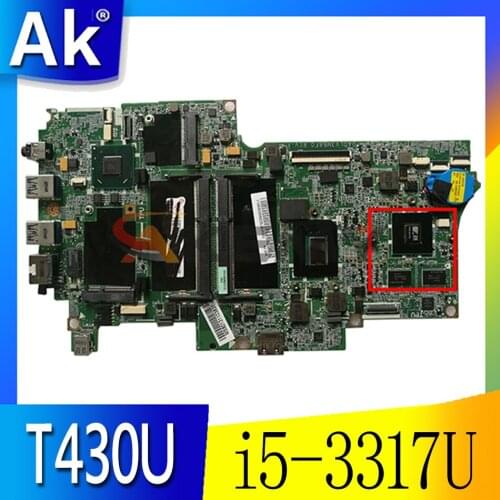 Thinkpad is suitable ,i5-3317U,DIS FRU 04X4707 04X4708 04X4709 04X4710 04X4712 for T430U motherboard graphics card motherboard