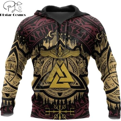 Viking tattoo 3D Printed Hoodie and Sweatshirt Cosplay costume Harajuku Fashion hoodies Unisex Casual Jacket pullover DW0015