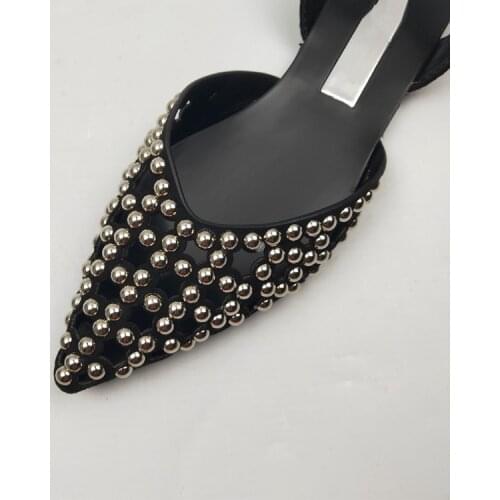 Comfort Shoes for Women All-Match Flat Sandals Summer Heels Suit Female Beige Large Size Without Girls Black Fashion Big 2021 Lo