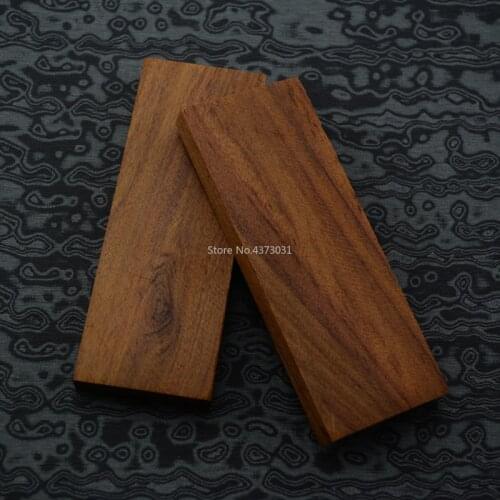 1pc African rosewood handle sheet Knife DIY knife handles material wood handle parts 115x40x10mm