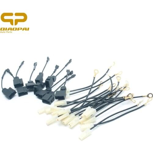 10PCS Universal Car Snails Horn Dedicated Horn Socket Conversion Plug Loudspeaker Socket Trumpet Accessories for Toyota Cruze