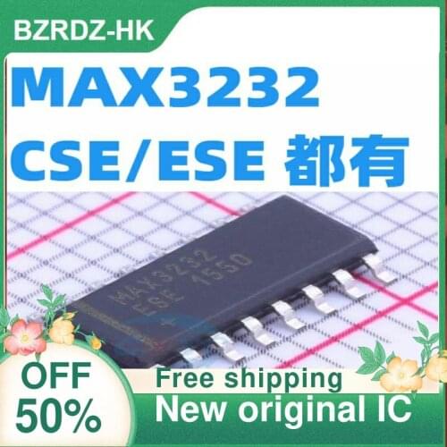 5PCS/lot MAX3232CSE/MAX3232ESE SOP16 RS-232 New original IC