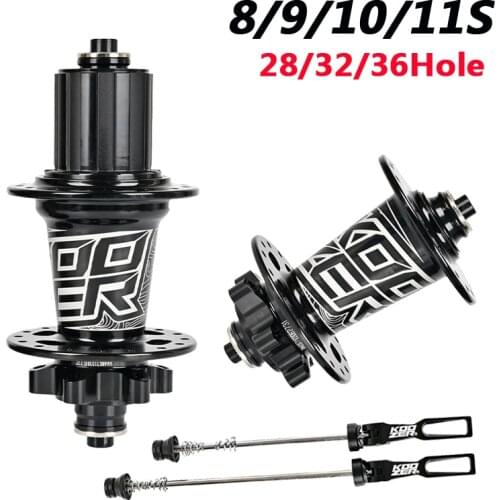 Free Shipping Koozer Hub XM490 Mountain Bike Sealed 4 Bearing 28/32/36 Hole HG Hub 8/9/10/11 Speed Mountain Bike Disc Brake Hubs