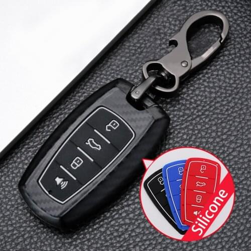 ABS Carbon fiber Fob Key Protect Shell Car Remote Key Cover Case For Haval F7 F7X Coupe H6 H7 H9 GMW H6 H2 H2s 2019 2020 Smart
