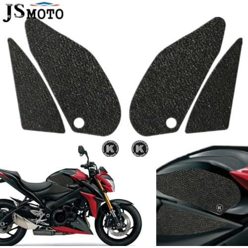 For SUZUKI GSXS 1000/ABS 1000F ABS 2016-2018 GSX-S 1000Z 2018 Motorcycle Tank Anti Slip Side Decal Sticker Protector Pad