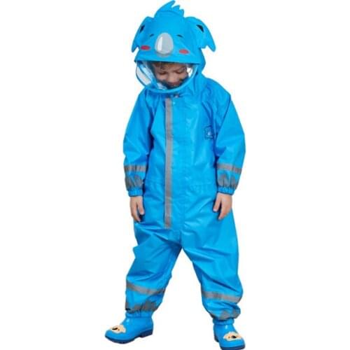 Raincoat for Children Cartoon Kids Girls Rainproof Rain Coat Waterproof Poncho Boys Rainwear Kindergarten Baby Rainsuit