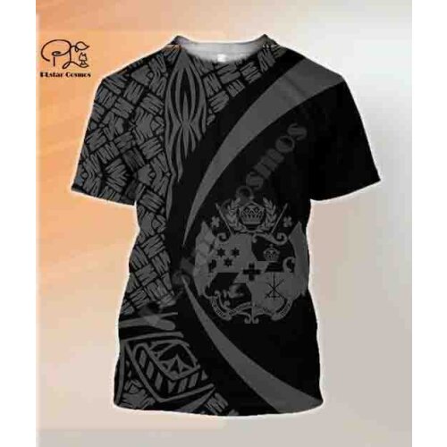 PLstar Cosmos 3DPrint Kanaka Polynesian Tribal country culture Harajuku Streetwear Native Unisex Funny Tshirts Short sleeve -b7