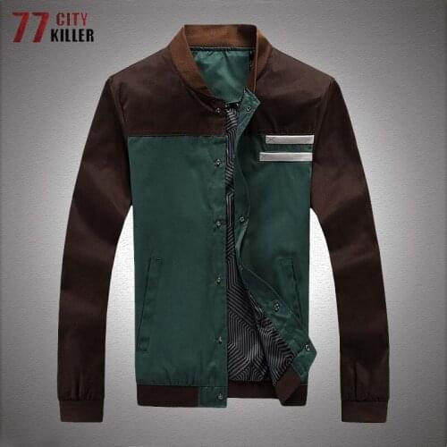 Military Cargo Jackets Men Spring Autumn Fashion Slim Casual Baseball Jacket Mens Streetwear Varsity Coats Outerwear Size 4XL